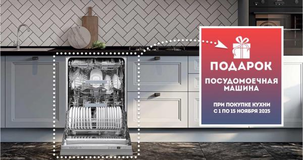 Посудомоечная машина в подарок