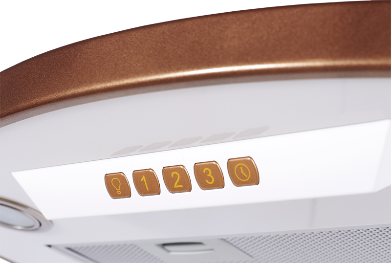 Вытяжка купольная  BONA 60 W Bronze